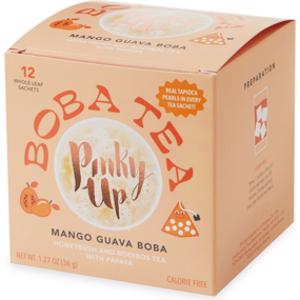 Pinky Up Mango Guava Boba Tea Bags