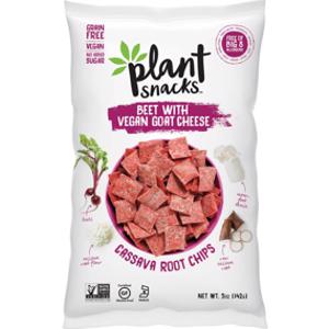 Plant Snacks Beet w/ Vegan Goat Cheese Cassava Chips