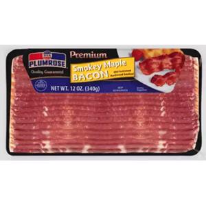 Plumrose Premium Smoked Maple Bacon