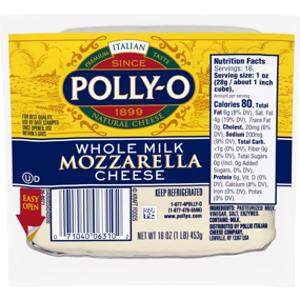 Polly-O Whole Milk Mozzarella Cheese