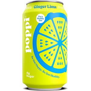 Poppi Ginger Lime Prebiotic Soda