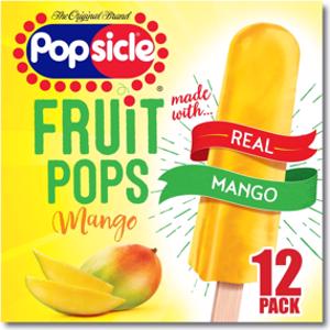 Popsicle Mango Fruit Pops