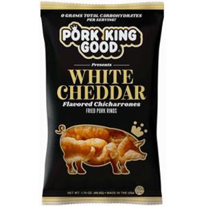 Pork King Good White Cheddar Pork Rinds