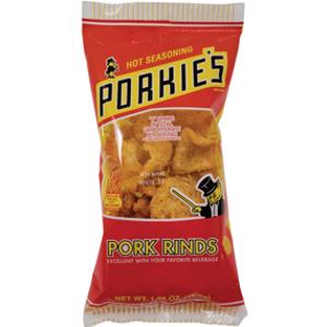 Porkie Hot Seasoning Pork Rinds