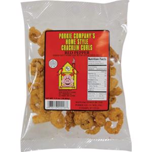 Porkie Red Pepper Homestyle Cracklin Curls