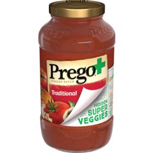 Prego+ Hidden Super Veggies Traditional Italian Sauce