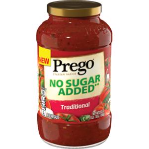 Prego No Sugar Added Traditional Italian Sauce