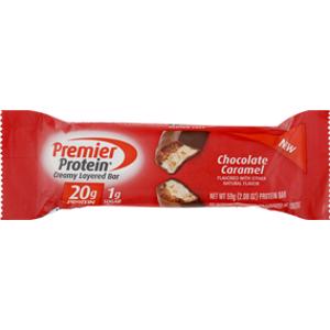 Premier Protein Chocolate Caramel Creamy Layered Bar