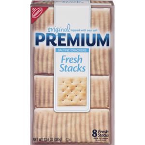 Premium Fresh Stacks Saltine Crackers