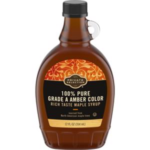 Private Selection 100% Pure Grade A Amber Maple Syrup