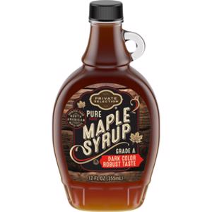 Private Selection 100% Pure Grade A Dark Maple Syrup