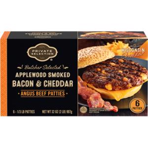 Private Selection Bacon & Cheddar Angus Beef Patties