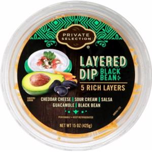 Private Selection Black Bean Layered Dip