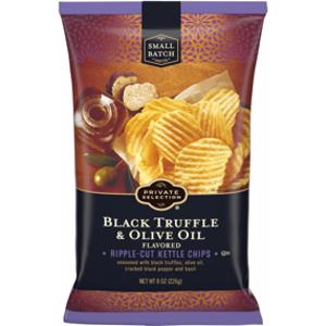 Private Selection Black Truffle & Olive Oil Kettle Chips