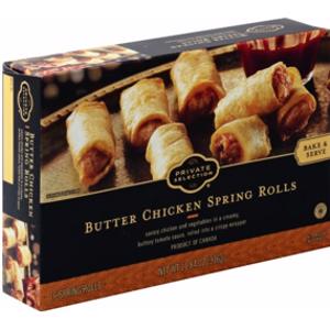 Private Selection Butter Chicken Spring Rolls