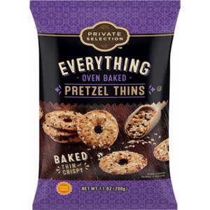 Private Selection Everything Oven Baked Pretzel Thins