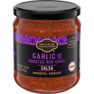 Private Selection Garlic & Roasted Red Chile Medium Salsa