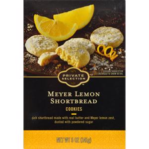 Private Selection Meyer Lemon Shortbread Cookies