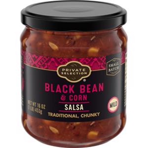 Private Selection Black Bean & Corn Mild Salsa