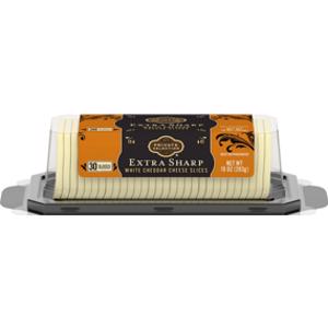 Private Selection Sliced Extra Sharp White Cheddar Cheese