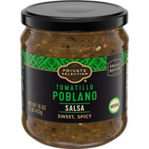 Private Selection Tomatillo Poblano Medium Salsa