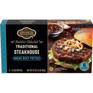 Private Selection Traditional Steakhouse Beef Patties
