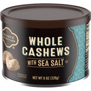 Private Selection Whole Cashews w/ Sea Salt