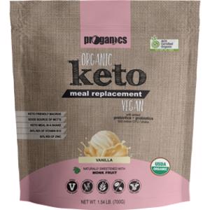 Proganics Organic Keto Meal Replacement Vanilla