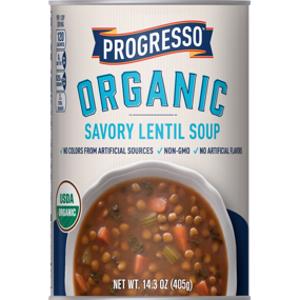 Progresso Organic Savory Lentil Soup