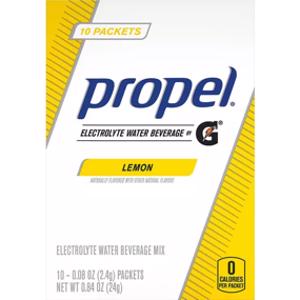 Propel Lemon Electrolyte Water Beverage Mix