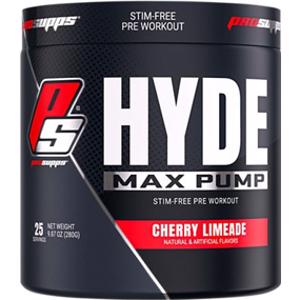 Prosupps Hyde Max Pump Stim-Free Pre-Workout Cherry Limeade