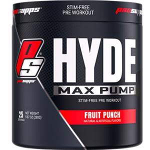 Prosupps Hyde Max Pump Stim-Free Pre-Workout Fruit Punch