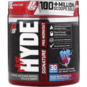 Prosupps Mr. Hyde Signature Pre-Workout Blue Razz Popsicle
