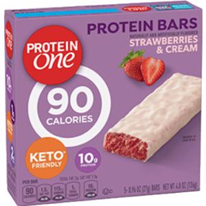 Protein One Strawberries & Cream Protein Bars