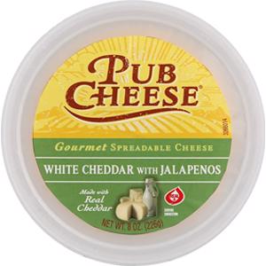 Pub Cheese White Cheddar w/ Jalapenos