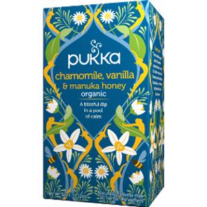 Pukka Chamomile Vanilla & Manuka Honey Herbal Tea