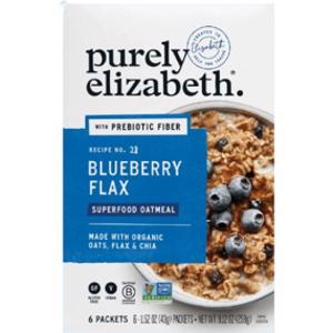 Purely Elizabeth Blueberry Flax Prebiotic Oatmeal Packets
