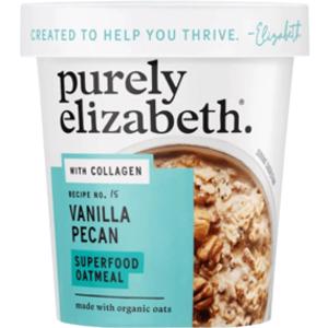 Purely Elizabeth Vanilla Pecan Collagen Oatmeal Cup