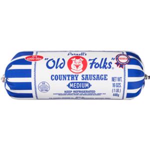 Purnell's Old Folks Medium Country Sausage Roll