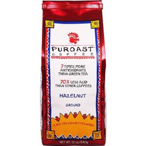 Puroast Hazelnut Low Acid Ground Coffee