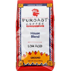 Puroast House Blend Low Acid Ground Coffee