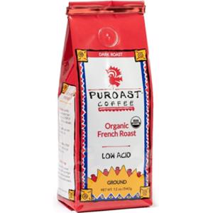 Puroast Organic Dark French Roast Low Acid Ground Coffee