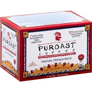 Puroast Organic French Roast Coffee Pods