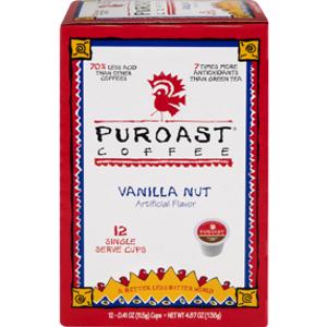 Puroast Vanilla Nut Coffee Pods