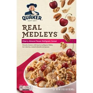 Quaker Cherry Almond Pecan Real Medleys Cereal