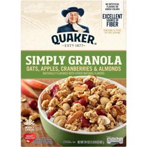 Quaker Simply Granola Oats, Apples, Cranberries & Almonds