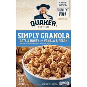 Quaker Simply Granola Oats, Honey, Vanilla & Pecan