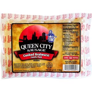 Queen City Cooked Bratwurst Sausage