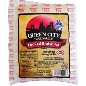 Queen City Cooked Bratwurst