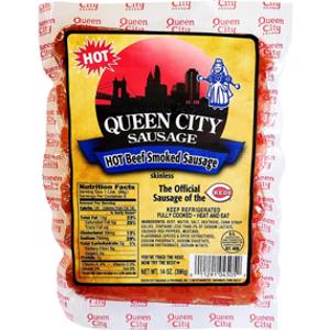 Queen City Hot Beef Smoked Sausage